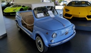Wicker Seats Fiat Lamborghini Newport Beach-1-1